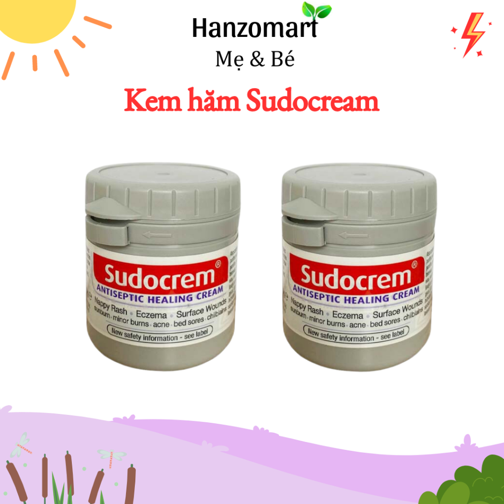 Kem Hăm Sudocrem - Kem Phòng Chống Hăm Tã Cho Bé Từ Sơ Sinh 60g