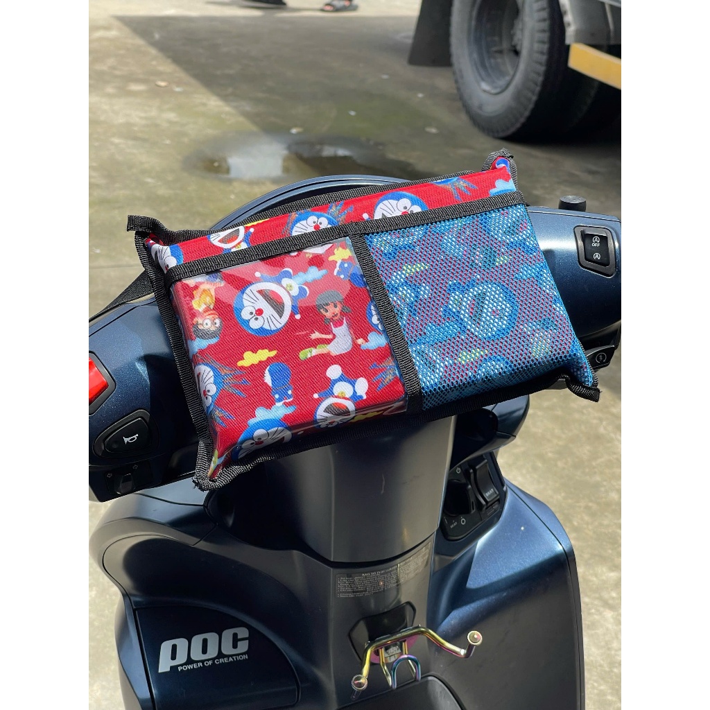 [ GỐI HOẠT HÌNH ] GỐI XE MÁY AN TOÀN , GỐI ĐI XE MÁY , GỐI ĐI XE CHO BÉ , GỐI BẢO VỆ CHỐNG VA ĐẬP , CHỐNG THẤM NƯỚC