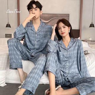 Đồ ngủ nữ dài tay cao cấp, pyjama nữ vải lụa mềm mát (Kèm ảnh thật) - Since Then