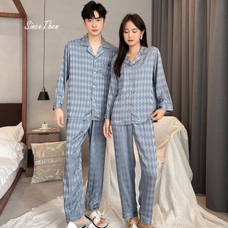 Đồ ngủ nữ dài tay cao cấp, pyjama nữ vải lụa mềm mát (Kèm ảnh thật) - Since Then