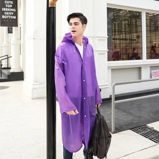 Áo Mưa Tiện Lợi Dáng Dài, Gấp Gọn Dễ Mang, Nhẹ Mát, Màu Trẻ Trung, Mặc Đẹp, Tái Sử Dụng Nhiều Lần