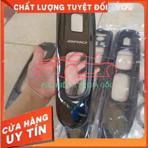 Ốp nội thất titan cho xe Honda Brio 6 chi tiết cao cấp