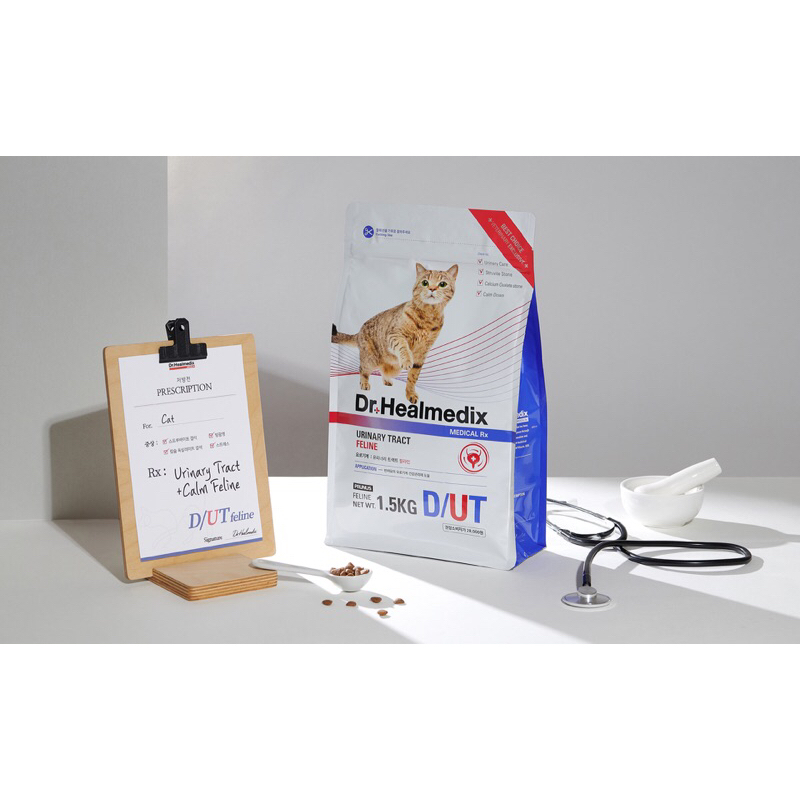 [1.5kg] Hạt Cho Mèo Trưởng Thành (Adult) Dr. Healmedix Hỗ Trợ Đường Ruột/Sỏi Thận/K.Soát Cân Nặng