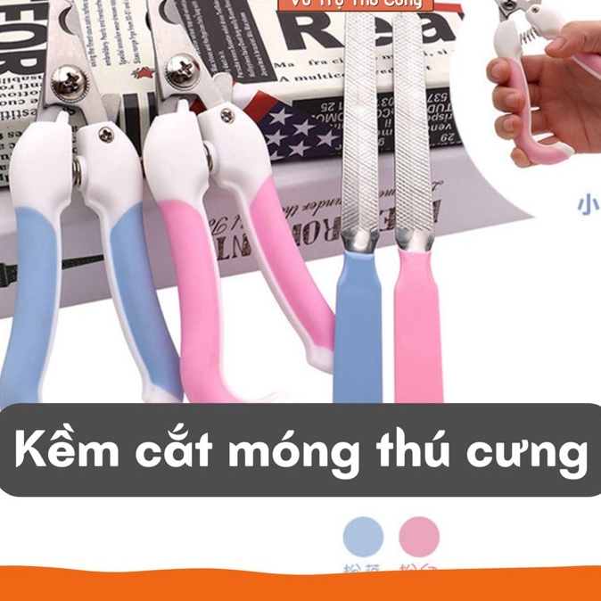 Kềm cắt móng cho thú cưng chó mèo kèm dũa