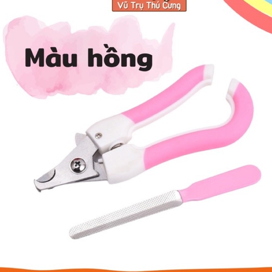 Kềm cắt móng cho thú cưng chó mèo kèm dũa