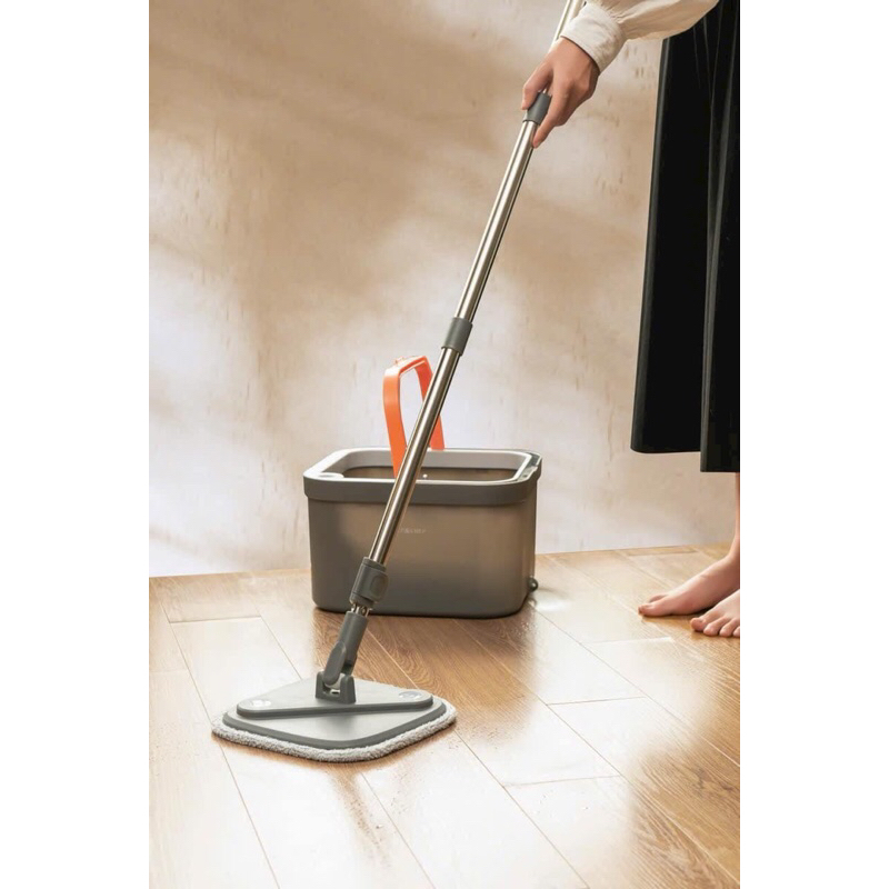 Ảnh Bộ Lau Nhà CHEF&CHEF LV-F04 – 2 Ngăn Riêng Biệt, Tách Nước Bẩn, Thiết Kế Độc Đáo, Lau Siêu Sạch 4