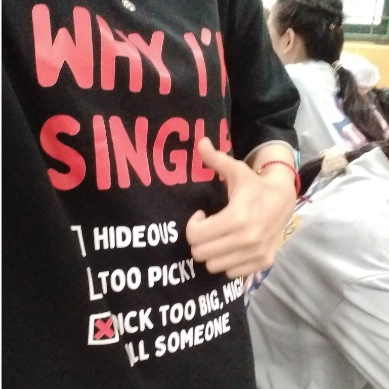 Áo thun unisex nam nữ hài hước WHY IM SINGLE có size Áo phông ngắn tay chất cotton co dãn 2 chiều mùa hè ta066