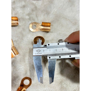 Combo 10 Đầu cos ắc quy đồng dẻo loại dày. Đầu kẹp dây ắc quy đồng dẻo.