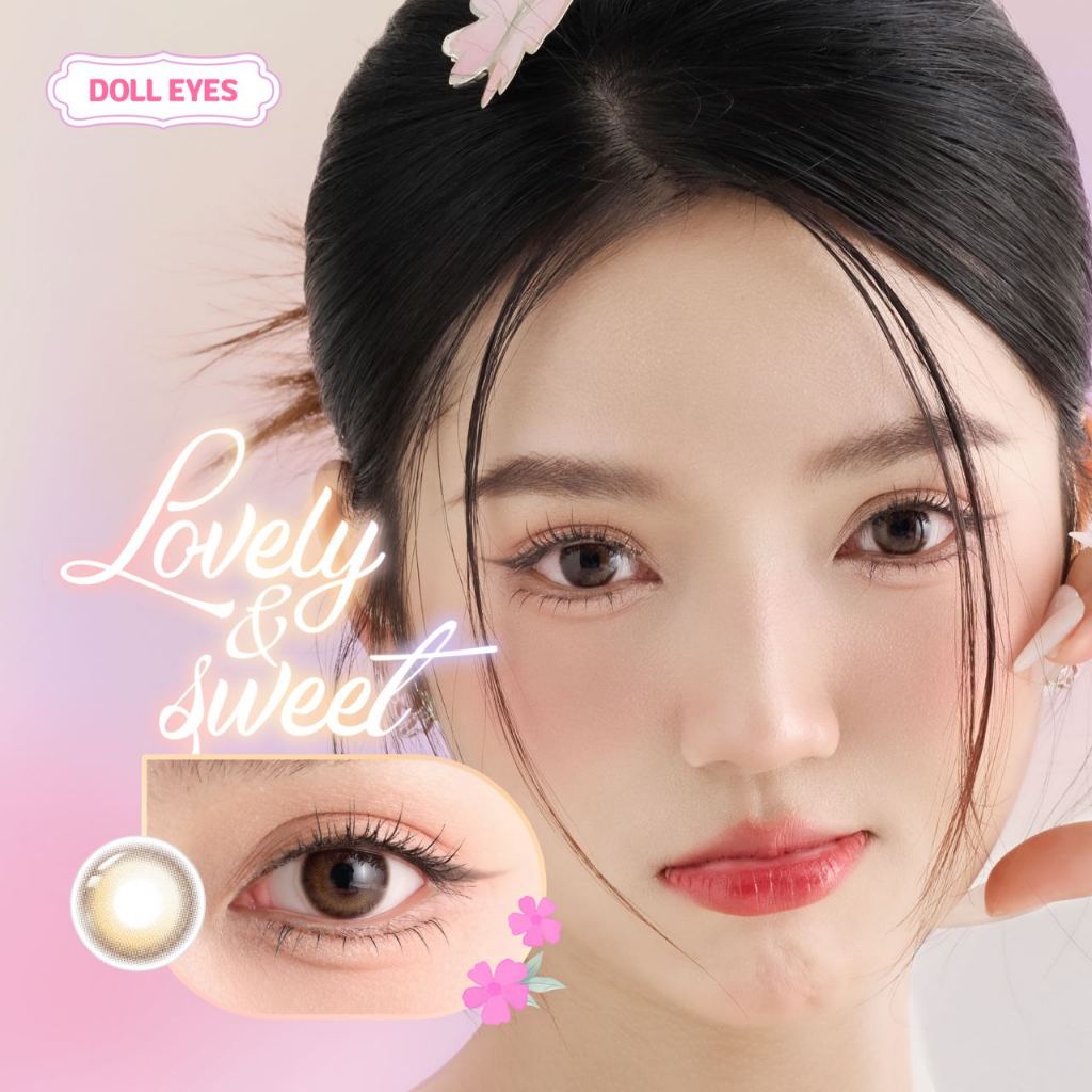 Ảnh Luxury lens DOLL EYES - Fanté hazel 1