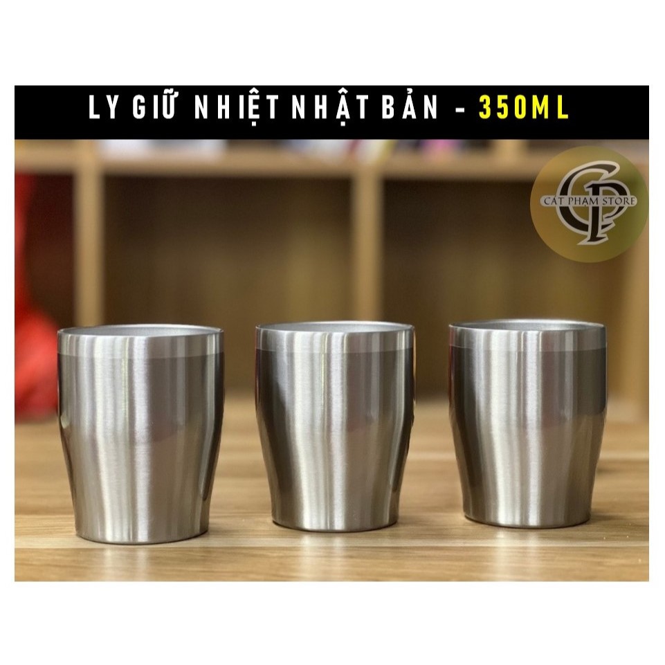 [Màu Inox] LY INOX 304 CAO CẤP NHẬT 350ML (2 LỚP HÚT CHÂN KHÔNG CÁCH ...