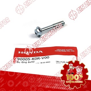 Ốc, Bu Lông 6x40 90005-K0R-V00, 90005K0RV00 Chính Hãng - ZZM