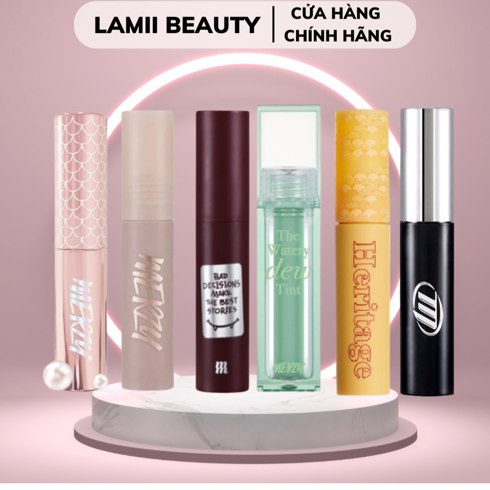 Son kem Merzy Blue The First Velvet Tint Season 3 | Shopee Việt Nam
