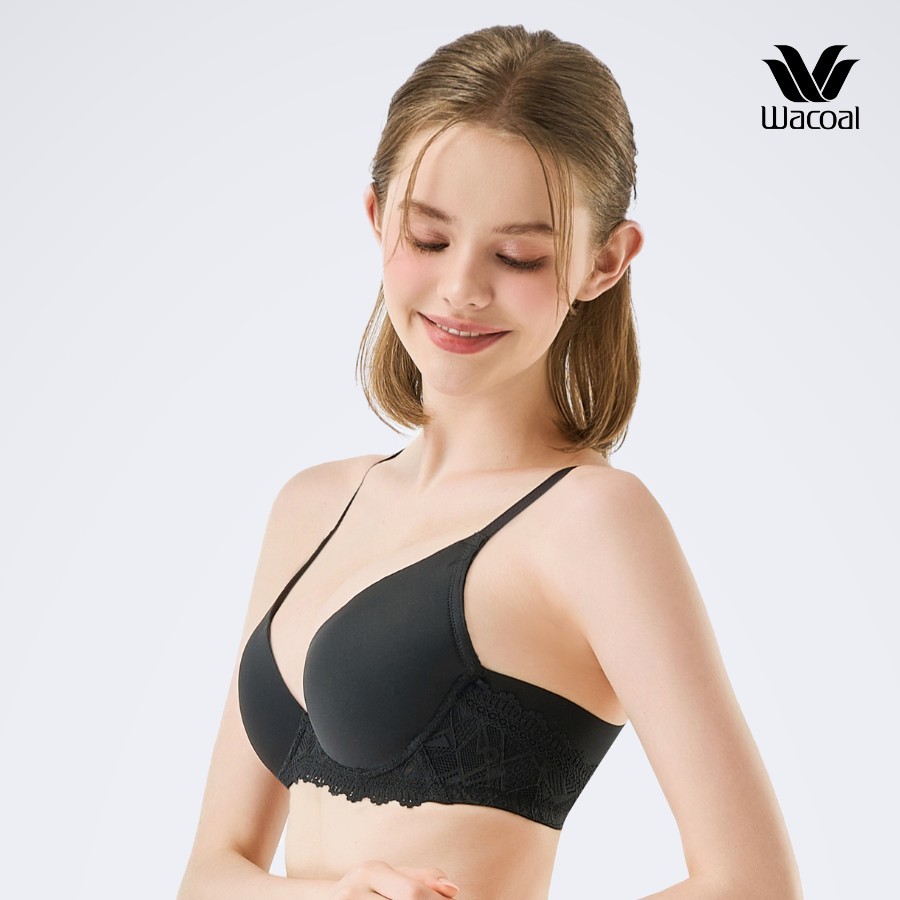 Áo lót Wacoal IAB3560 có gọng túi khí nâng nhiều khoét sâu deep V không viền tàng hình - AB3560