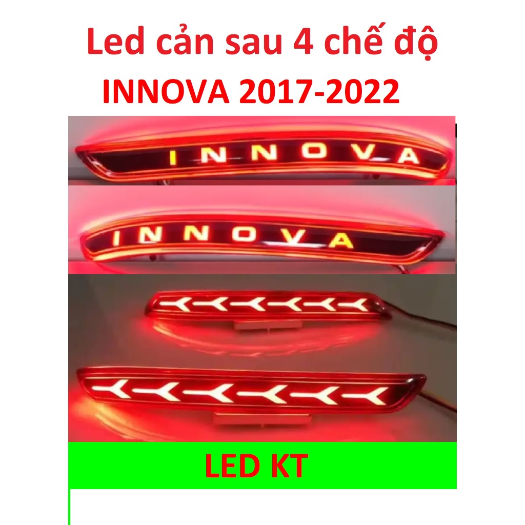Đèn Led gầm sau Innova 2017 2018 2019 2020 2021 2022 led cản sau 3 chế ...
