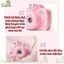 Máy Ảnh Kỹ Thuật Số Digital HD Mini Camara Trẻ Em Chụp Lấy Liền Cho Bé Trai Bé Gái Máy Ảnh Đồ Chơi Cho Trẻ BỐ KHỦNG LONG