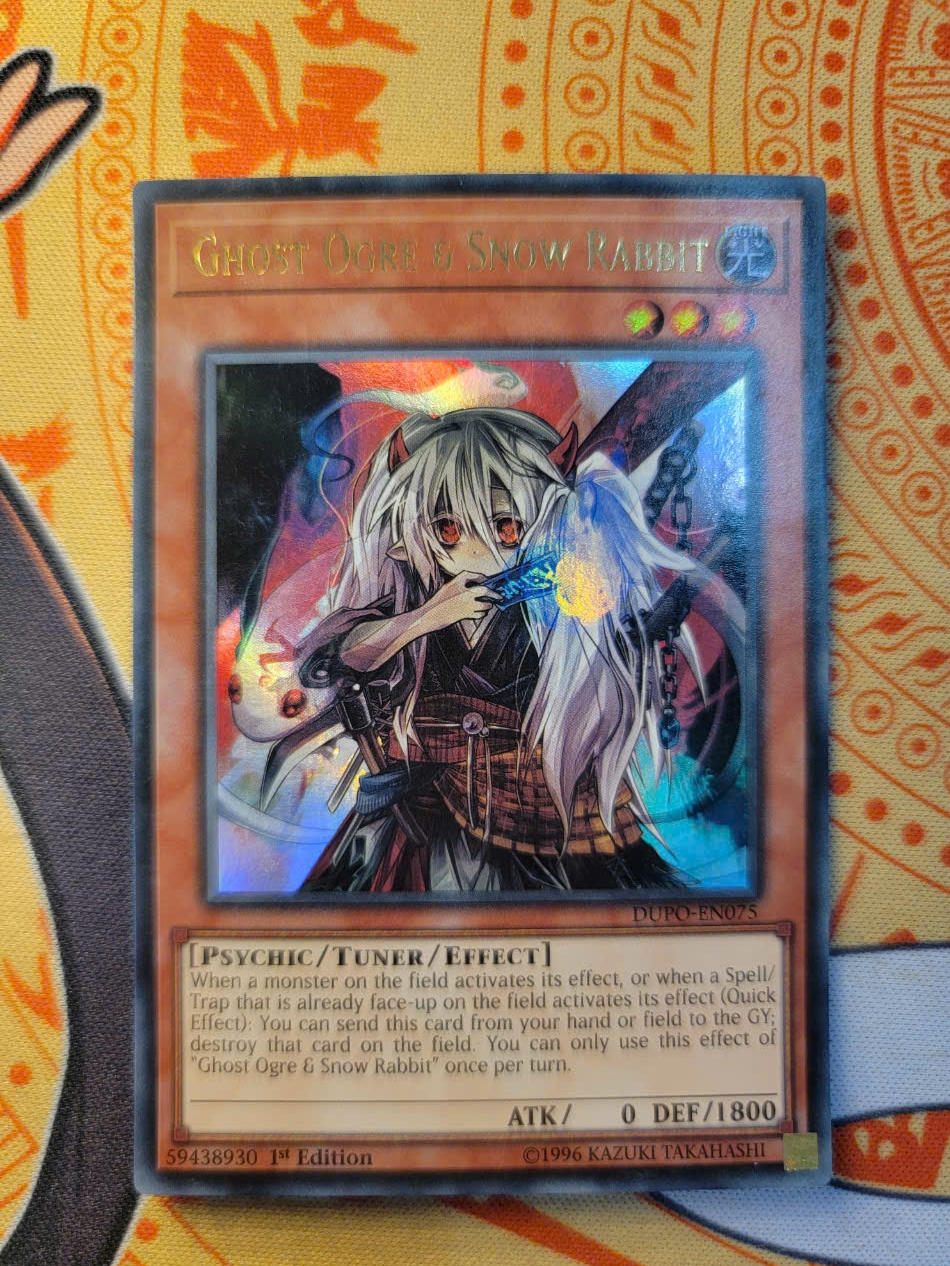 Thẻ Bài Yugioh chính hãng | Ghost Ogre & Snow Rabbit - DUPO-EN075 ...