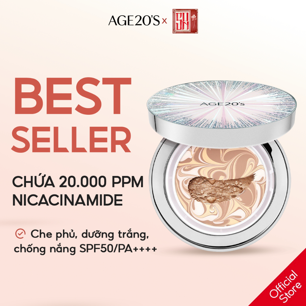 Ảnh Phấn tươi AGE20's ESSENCE COVER PACT ORIGINAL EX INTENSE COVER SPF50+PA++++ 1