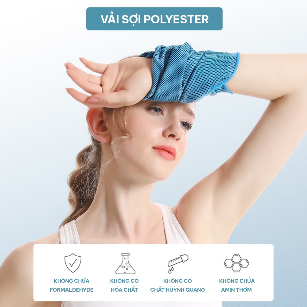 Khăn lạnh thể thao, khăn tập Gym, Yoga chính hãng Goodfit GF04E