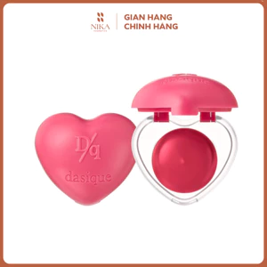 Son Kem Bùn Lâu Trôi Trái Tim Dasique Souffle Color Pot Sweet Heart Collection + Kèm Cọ Mini 6.5g