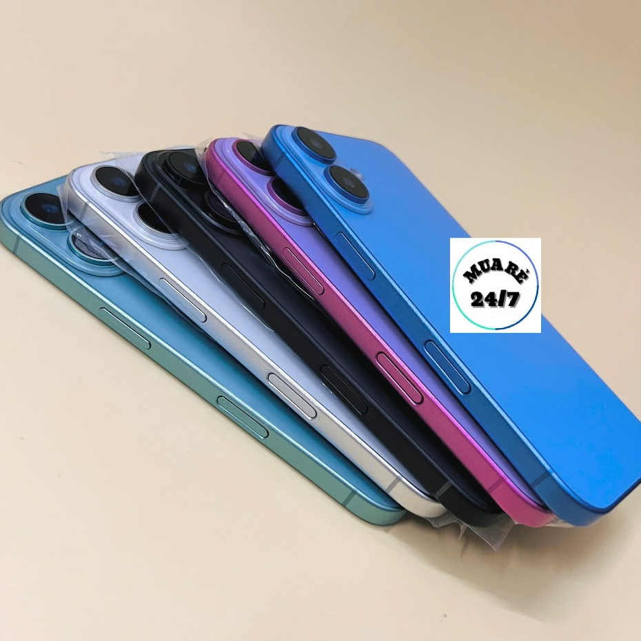 MÔ HÌNH TỈ LỆ 1:1 DEMO TRƯNG BÀY 16-16PLUS MÀU XANH LƯU LY, XANH KÉT, HỒNG, ĐEN, TRẮNG