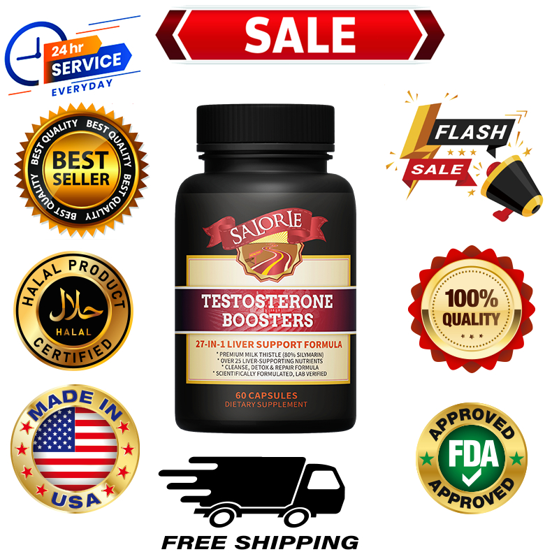 Testosterone, 2000 mg, hỗ trợ phục hồi và sức bền, giảm mệt mỏi và tăng ...