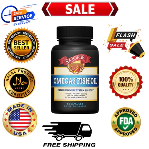 Bổ Sung Dầu Cá Omega 3, Hỗ Trợ Sức Khỏe Não, Tim Và Khớp, Cải Thiện Trí Nhớ, 60 Viên Mềm