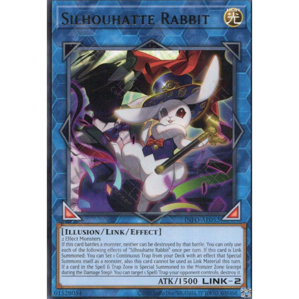 Thẻ bài YUGIOH - AE - Silhouhatte Rabbit - INFO-AE052 - Rare - Link ...