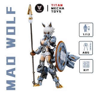 [ Hàng Sẵn ] Mô hình đồ chơi lắp ráp 1/12 Mad Wolf Machine Girl ...