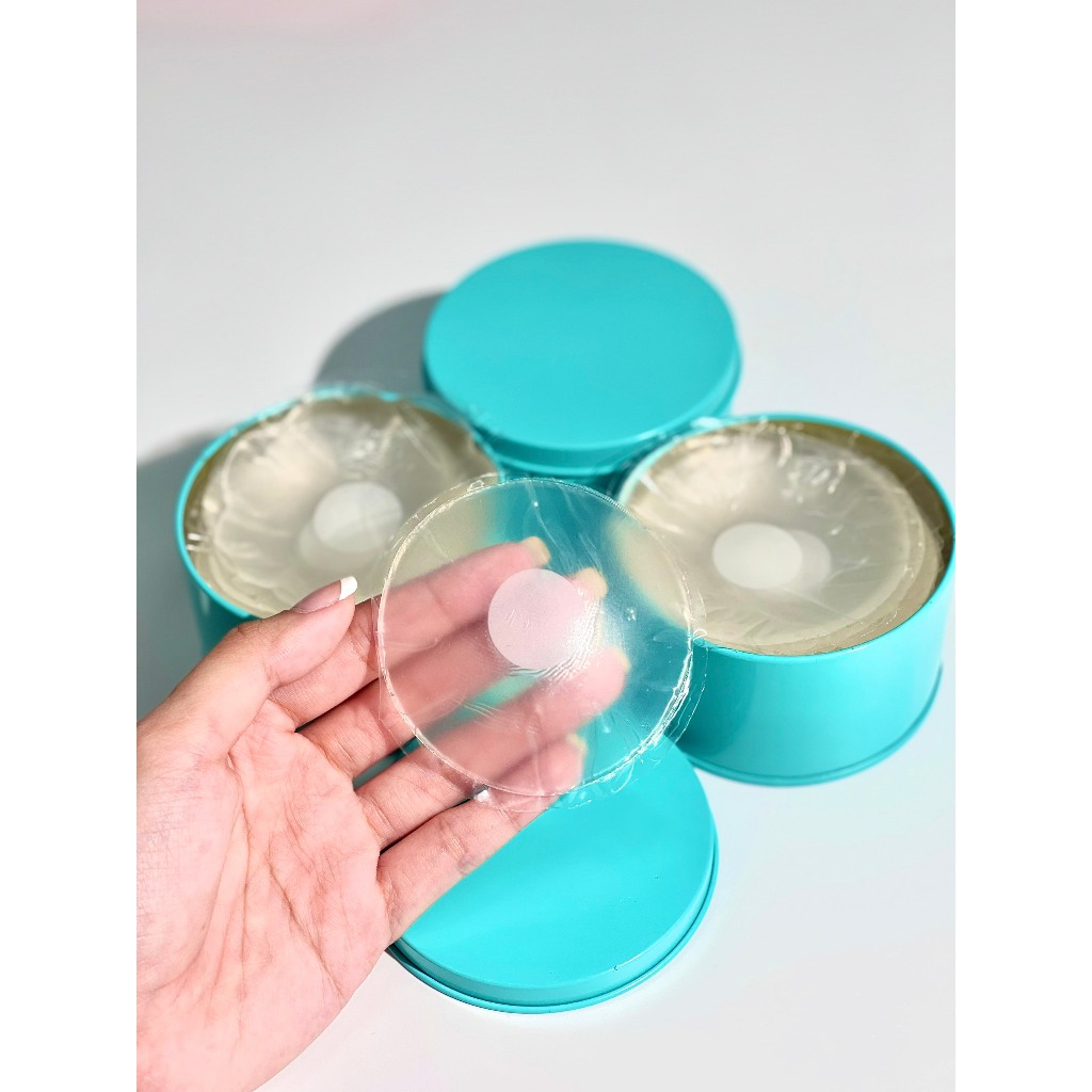 Miếng Dán Ngực Silicon Trong Suốt Siêu Mỏng Hộp 5 cặp sử dụng nhiều lần 994