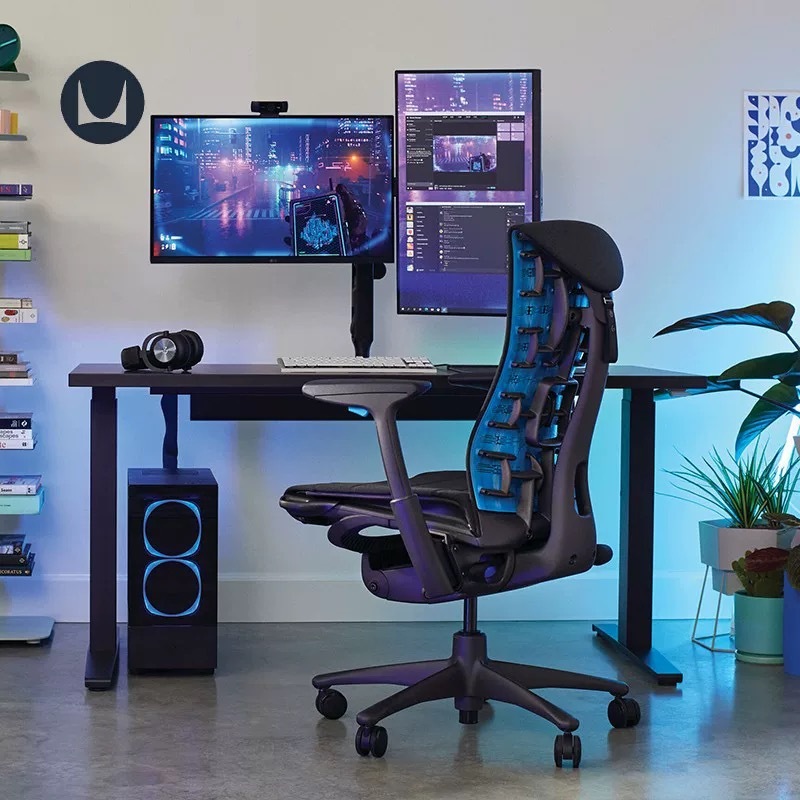 [Chính Hãng - Bảo Hành 12 Năm] Ghế Công Thái Học Herman Miller Embody x Logitech \Nhập Khẩu