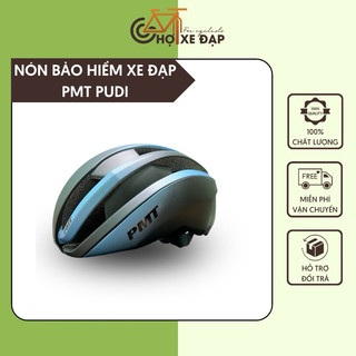 Mũ bảo hiểm xe đạp PMT PUDI cao cấp, chất liệu EPS siêu nhẹ, hàng chính hãng