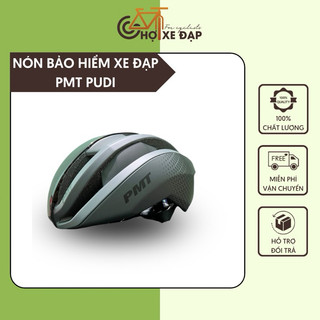 Mũ bảo hiểm xe đạp PMT PUDI cao cấp, chất liệu EPS siêu nhẹ, hàng chính hãng