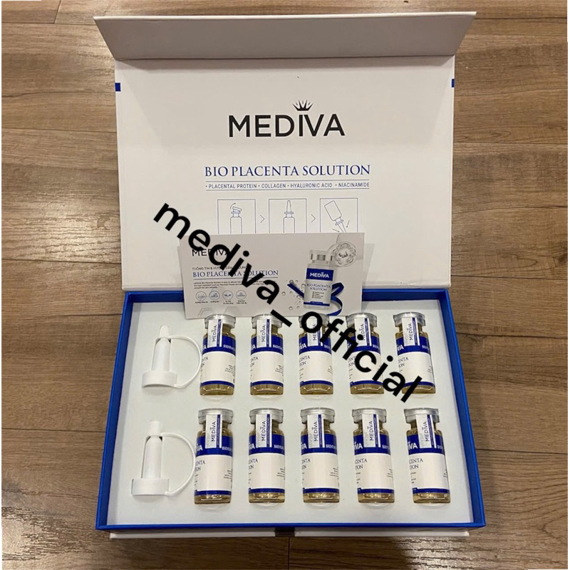 1 lọ tế bào gốc MEDIVA chống lão hoá tổng hợp Collagen tái tạo da