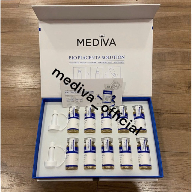 10 lọ tế bào gốc Mediva chống loã hoá tổng hợp Collagen tái tạo da chính hãng