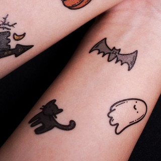 [Spooky Collection] Set Hình Xăm Dán Tạm Thời Chống Nước Dính Dính