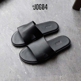 Dép da B3 - JOG04 , thiết kế basic hiện đại , mặt bọc da êm ái ( B3 )