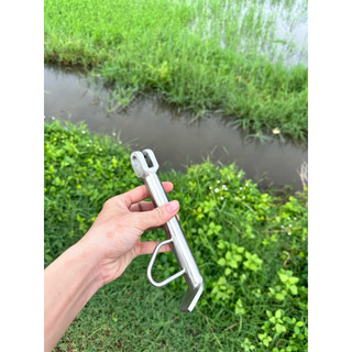 Chân  chống nghiên inox304 (không ốc và lò so) cac dong xe vario sius. wave ex …