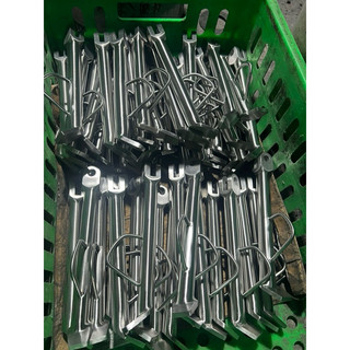 Chân  chống nghiên inox304 (không ốc và lò so) cac dong xe vario sius. wave ex …