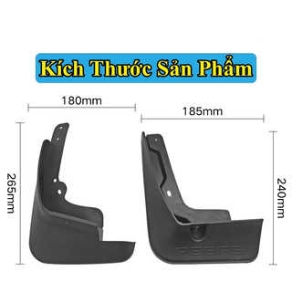 Chắn Bùn Kia Soluto ,Chất Liệu Nhựa Dẻo ,Tặng kèm Ốc Vít,Bộ 4 chiếc