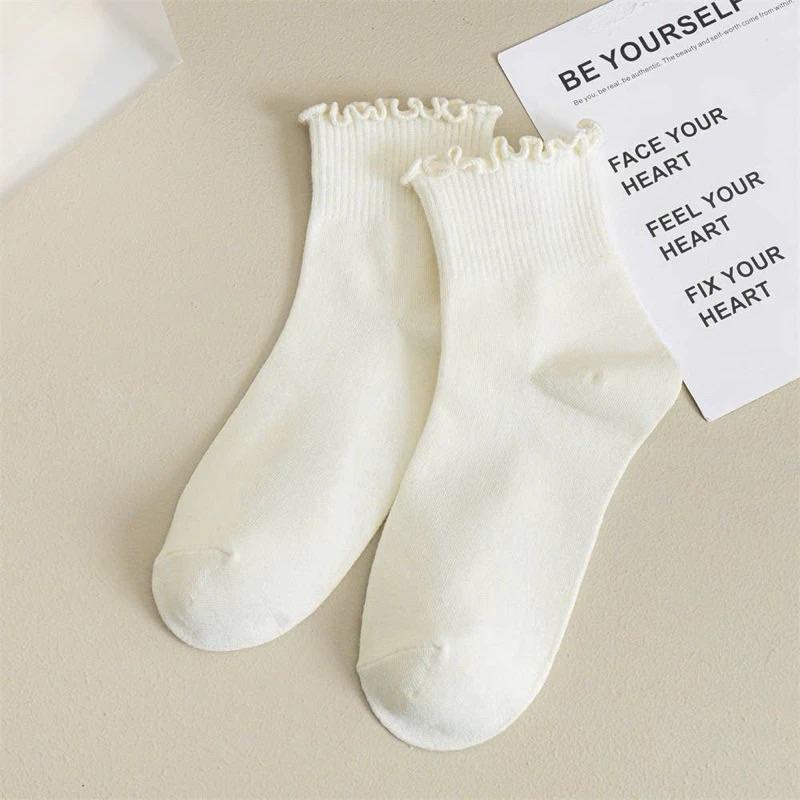 TẤT CỔ BÈO COTTON NAM NỮ HÓT HÍT