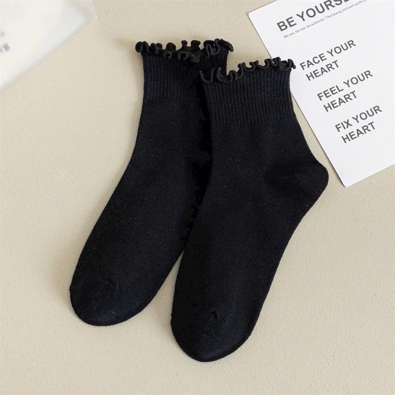 TẤT CỔ BÈO COTTON NAM NỮ HÓT HÍT