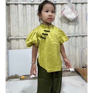 Tay Phòng Bé Gái # Đồ Lam Bé Đi Chùa