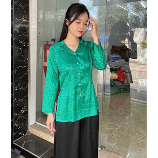 Cổ Tim BàBa #Cổ Tim# Quần Áo Nữ Jacket Top Kem Dress Women # Đồ Lam Đi Chùa