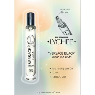 Nước hoa Lăn Lychee 12ml .Có 6 Hương cho khách lựa chọn. lưu hương trên 8h