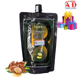 Kem hấp ủ tóc Berdywins Collagen Keratin hương Argan Oil phục hồi mềm mượt thơm lâu