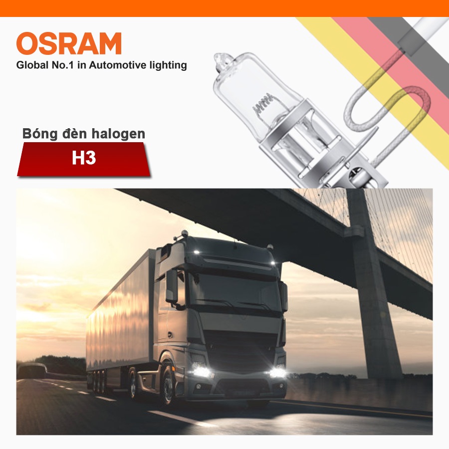 Bóng Đèn Halogen OSRAM Original H3 64156 24V 70W