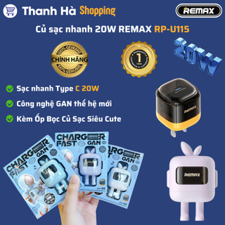 Bộ Sạc nhanh REMAX - Cáp Sạc - Củ Sạc - Sạc dự phòng - Sạc ô tô có cổng sạc nhanh PD QC GAN