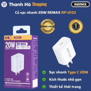 Bộ Sạc nhanh REMAX - Cáp Sạc - Củ Sạc - Sạc dự phòng - Sạc ô tô có cổng sạc nhanh PD QC GAN
