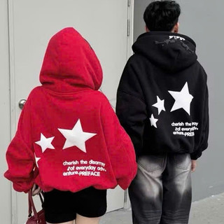 [NEW] Áo Khoác Nỉ Form Rộng  UNISEX REFACE Họa Tiết CỰC ĐẸP Hot TREND Hiện Nay