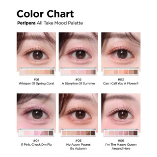 [Peripera] Bảng Phấn Mắt Peripera All Take Mood Palette 7 Ô